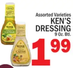 C Town KEN'S DRESSING offer