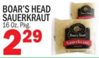 C Town BOAR'S HEAD SAUERKRAUT offer