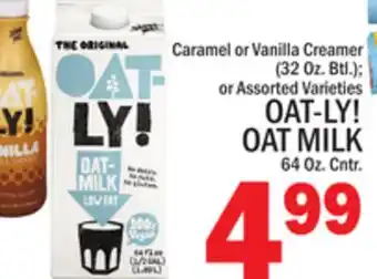 C Town OAT-LY! OAT MILK 64 Oz. Cntr offer