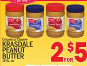 C Town KRASDALE PEANUT BUTTER offer