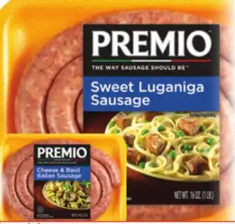 C Town PREMIO SWEET LUGANIGA SAUSAGE offer