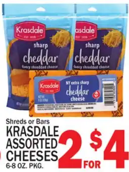 C Town KRASDALE ASSORTED CHEESES offer