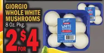 C Town GIORGIO WHOLE WHITE MUSHROOMS offer