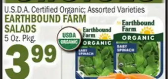 C Town EARTHBOUND FARM SALADS offer