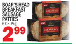 C Town BOAR'S HEAD BREAKFAST SAUSAGE PATTIES offer