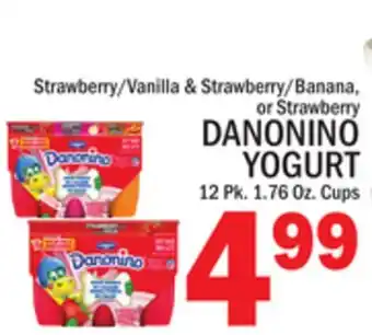 C Town DANONINO YOGURT offer