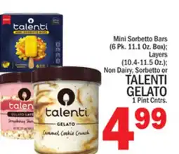 C Town TALENTI GELATO 1 Pint Cntrs offer