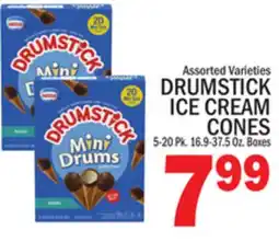 C Town DRUMSTICK ICE CREAM CONES offer