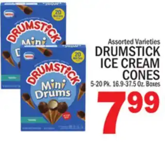 C Town DRUMSTICK ICE CREAM CONES offer
