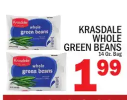 C Town KRASDALE WHOLE GREEN BEANS offer