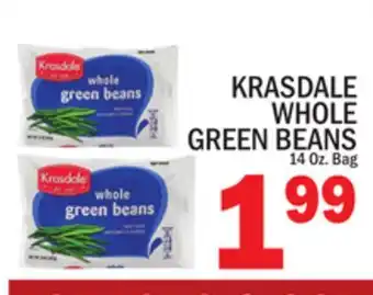 C Town KRASDALE WHOLE GREEN BEANS offer