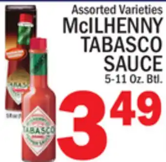 C Town McILHENNY TABASCO SAUCE offer