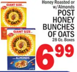 C Town POST HONEY BUNCHES OF OATS offer