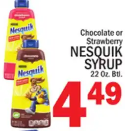 C Town NESQUIK SYRUP offer