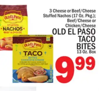 C Town OLD EL PASO TACO BITES 13 Oz. Box offer