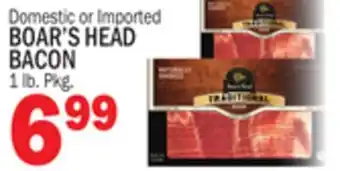 C Town BOAR'S HEAD BACON offer