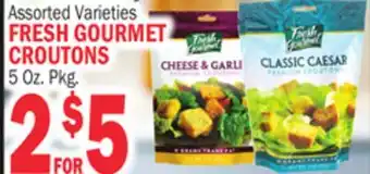 C Town FRESH GOURMET CROUTONS offer