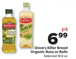 Weis Markets Dave's Killer Bread Organic Buns or Rolls offer