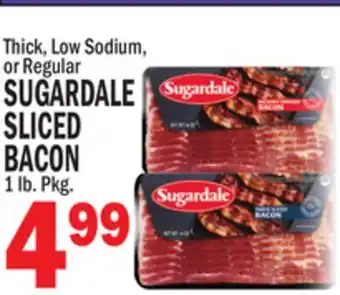C Town SUGARDALE SLICED SLICED BACON offer