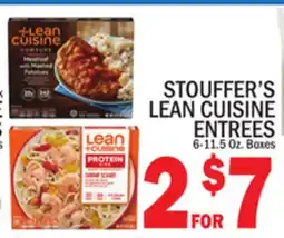 C Town STOUFFER'S LEAN CUISINE ENTREES offer