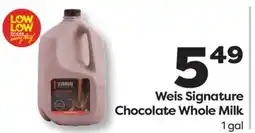 Weis Markets Weis Signature Chocolate Whole Milk offer