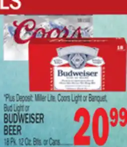 C Town BUDWEISER BEER offer