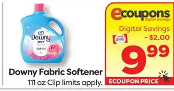Weis Markets Downy Fabric Softener offer