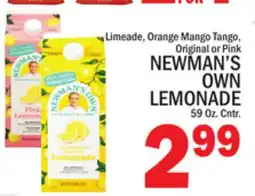 C Town NEWMAN'S OWN LEMONADE offer