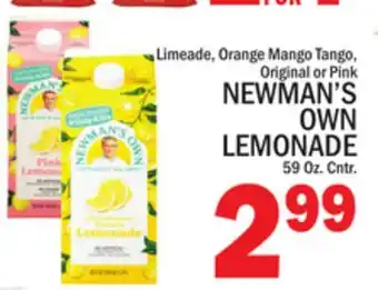 C Town NEWMAN'S OWN LEMONADE offer
