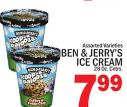 C Town BEN & JERRY'S ICE CREAM offer