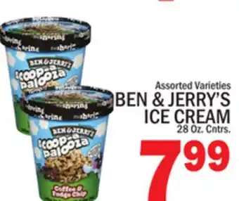 C Town BEN & JERRY'S ICE CREAM offer