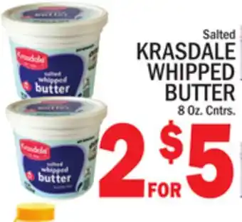 C Town KRASDALE WHIPPED BUTTER offer