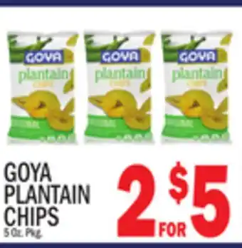 C Town GOYA PLANTAIN CHIPS offer
