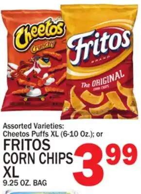 C Town FRITOS CORN CHIPS XL offer