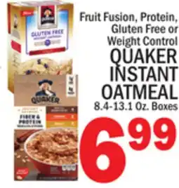 C Town QUAKER INSTANT OATMEAL offer