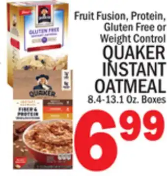 C Town QUAKER INSTANT OATMEAL offer