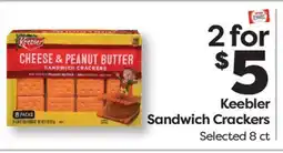 Weis Markets Keebler Sandwich Crackers offer