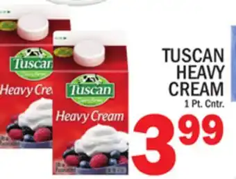 C Town TUSCAN HEAVY CREAM offer