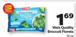 Weis Markets Weis Quality Broccoli Florets offer