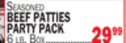 C Town BEEF PATTIES PARTY PACK offer