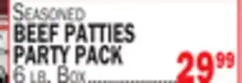 C Town BEEF PATTIES PARTY PACK offer
