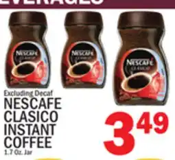 C Town NESCAFE CLASICO INSTANT COFFEE offer