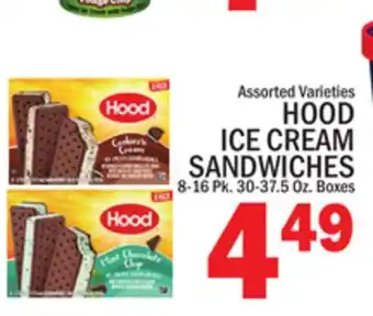 C Town HOOD ICE CREAM SANDWICHES offer