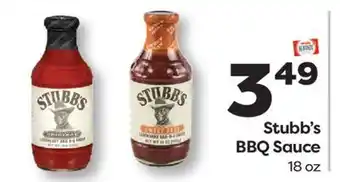 Weis Markets Stubb's BBQ Sauce offer