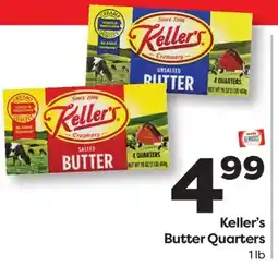Weis Markets Keller's Butter Quarters offer