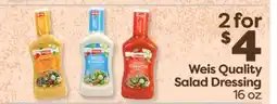 Weis Markets Weis Quality Salad Dressing offer