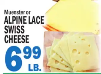 C Town ALPINE LACE SWISS CHEESE offer
