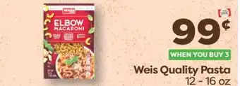 Weis Markets Weis Quality Pasta offer