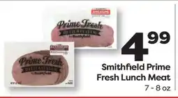 Weis Markets Smithfield Prime Fresh Lunch Meat offer