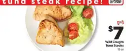 Weis Markets Wild Caught Tuna Steaks offer